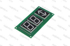 Указатель (плата) сегментный местоположения и направления движения лифта УЭЛ (ТС-30) КРАГ.468163.600УЛ