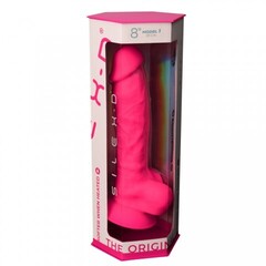 Фаллоимитатор с двойной плотностью Model 1 от SILEXD ярко-розовый (20,5*4,5 см)