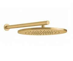 Gessi 54148#727 Верхний душ с кронштейном, цвет Brushed Brass PVD фото