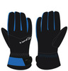 Тёплые зимние Перчатки Nordski Arctic Black-Blue  Membrane