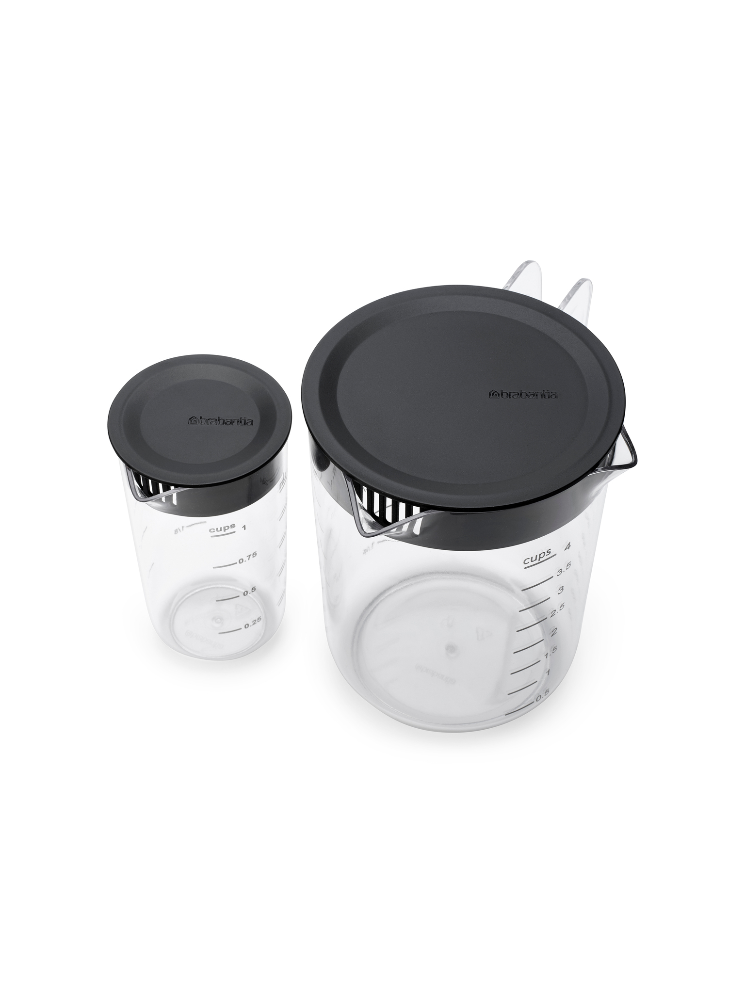 Набор мерных стаканов Tasty+ ( 2 пр.), Прозрачный, арт. 229480 - фото 2