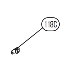 Запчасть №118C для HGSR. Пластина