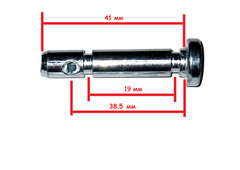 Болт срезной d6*41 со шплинтом снегоуборщика Forza в интернет-магазине ЯрТехника