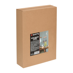 Подвесная полка-вешалка с корзиной, 32*12*50 см, черная. QWERTY