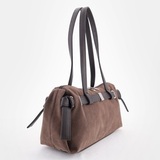 Сумка Саломея 2032 эко-замша шоколад