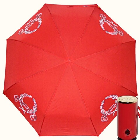 красный зонт автомат