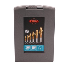 Набор цековок М3-M10 DIN373 (под резьбу) HSS-TiN 6шт Ruko 102452TRO