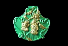 Силиконовый молд Композиция Репей