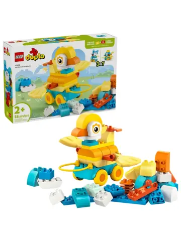 Конструктор DUPLO 10448 Животные на колёсах 3 в 1