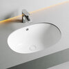 Ceramica Nova Element CN6044 Умывальник овальный встраиваемый под столешницу, 56.5x38.5, цвет: белый