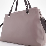 Сумка Саломея 168 наппа тауп + шоколад