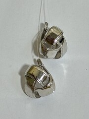 Футура (серьги из серебра)