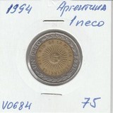 V0684 1994 Аргентина 1 песо