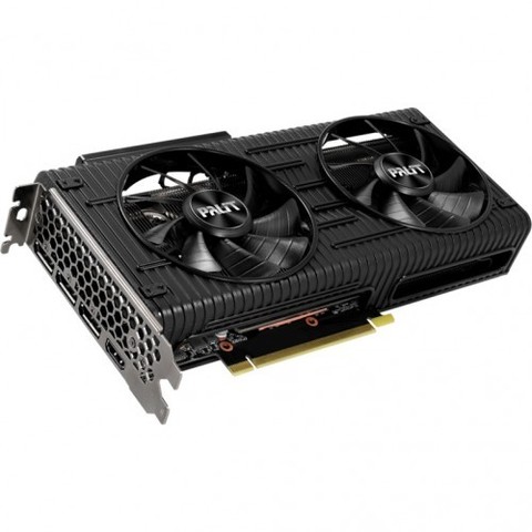 Видеокарта PCI-E 8Gb Palit RTX 3060 Ti Dual, GeForce RTX3060Ti