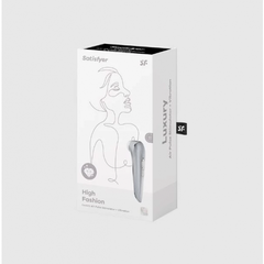 Алюминиевый клиторальный стимулятор Satisfyer High Fashion