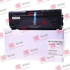 Тонер-картридж 7Q SPC220E (406053) для Ricoh Aficio SP C220 (Голубой, 2300 стр.)