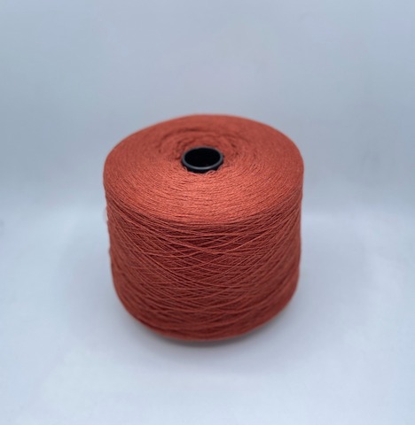 Biagioli Modesto (пр.Италия),art-Cashmere Cotone 2/30 1500м/100 гр. 55% Кашемир, 45% Хлопок, цвет-Коричневый терракот, арт.29758