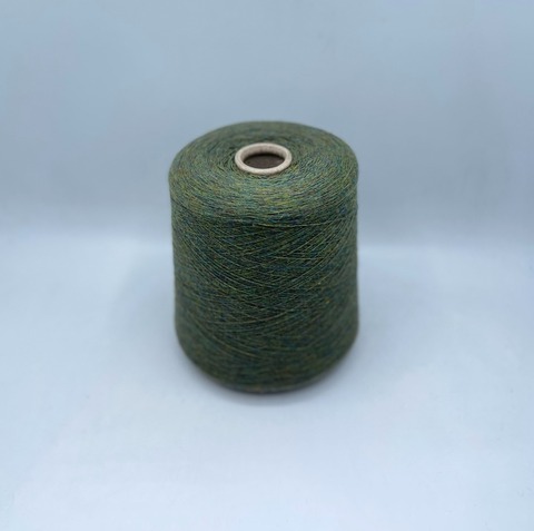 New MIll (пр.Италия), art-Magreb colorato 1500м/100гр, 80% шерсть, 20% полиамид , цвет- Зеленый меланж, арт.31813