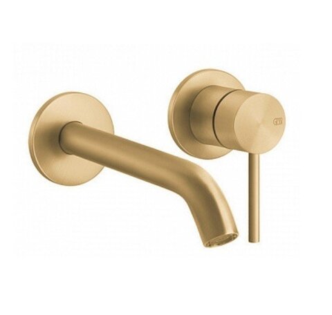 Gessi 316 54086#727 Встраиваемый смеситель для раковины, цвет Brushed Brass PVD 