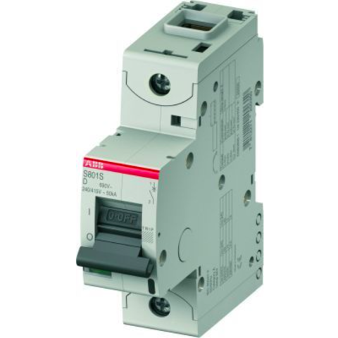 Автоматический выключатель 1-полюсный 8 А, тип D, 25 кА S801S D8. ABB. 2CCS861001R0081