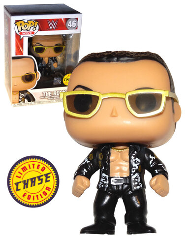 Funko POP! WWE: The Rock (Chase Exc) (46)