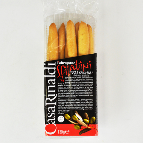 Хлебные палочки Casa Rinaldi Сфилатини традиционные с оливковым маслом 130 г