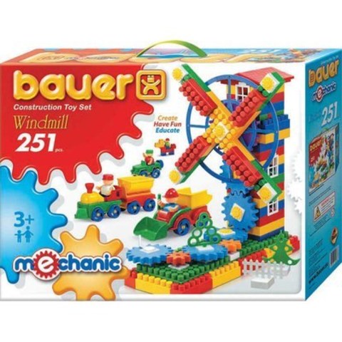 Конструктор"Bauer"серии Mechanic"Мельница", 251 элемент