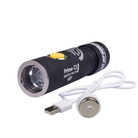 Карманный фонарь Armytek Prime C1 Pro XP-L Magnet USB (белый свет) + 18350 Li-Ion