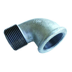 Угольник чуг.оцинк. 90гр. DN15 PN16 м-шт