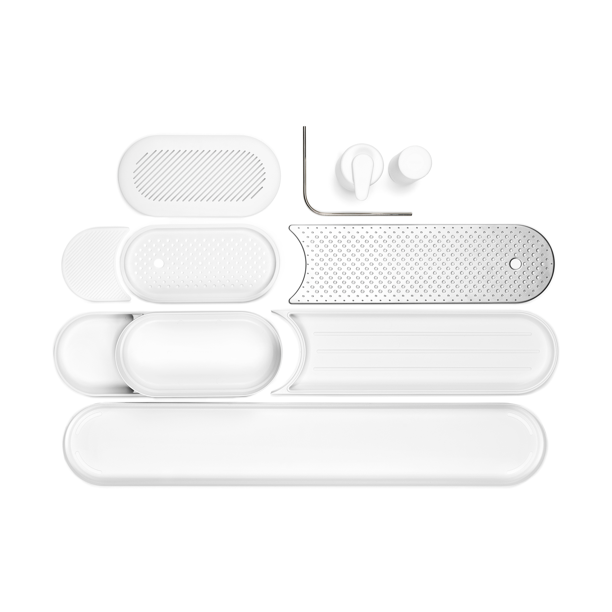 Набор SinkStyle (4 пр.), Минерально-белый, арт. 227769 - фото 8