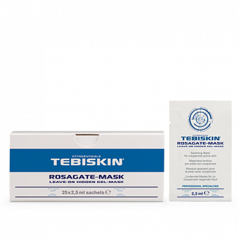 TEBISKIN Интенсивная маска Розагейт для кожи склонной к проявлениям купероза и покраснений, 2,5 МЛ Х 25 САШЕ | ROSAGATE Mask
