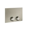 Gessi Venti20 54657#149 Клавиша смыва для унитаза двойная, для инсталляций TECE, цвет: Finox Brushed Nickel