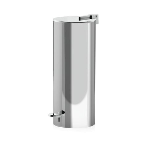 Decor Walther 0612700 Decor Walther Bin 3 Ведро 14.5xh33.5см, с педалью и крышкой, цвет: хром