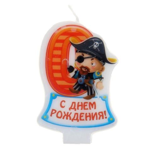 Свеча в торт. Цифра 