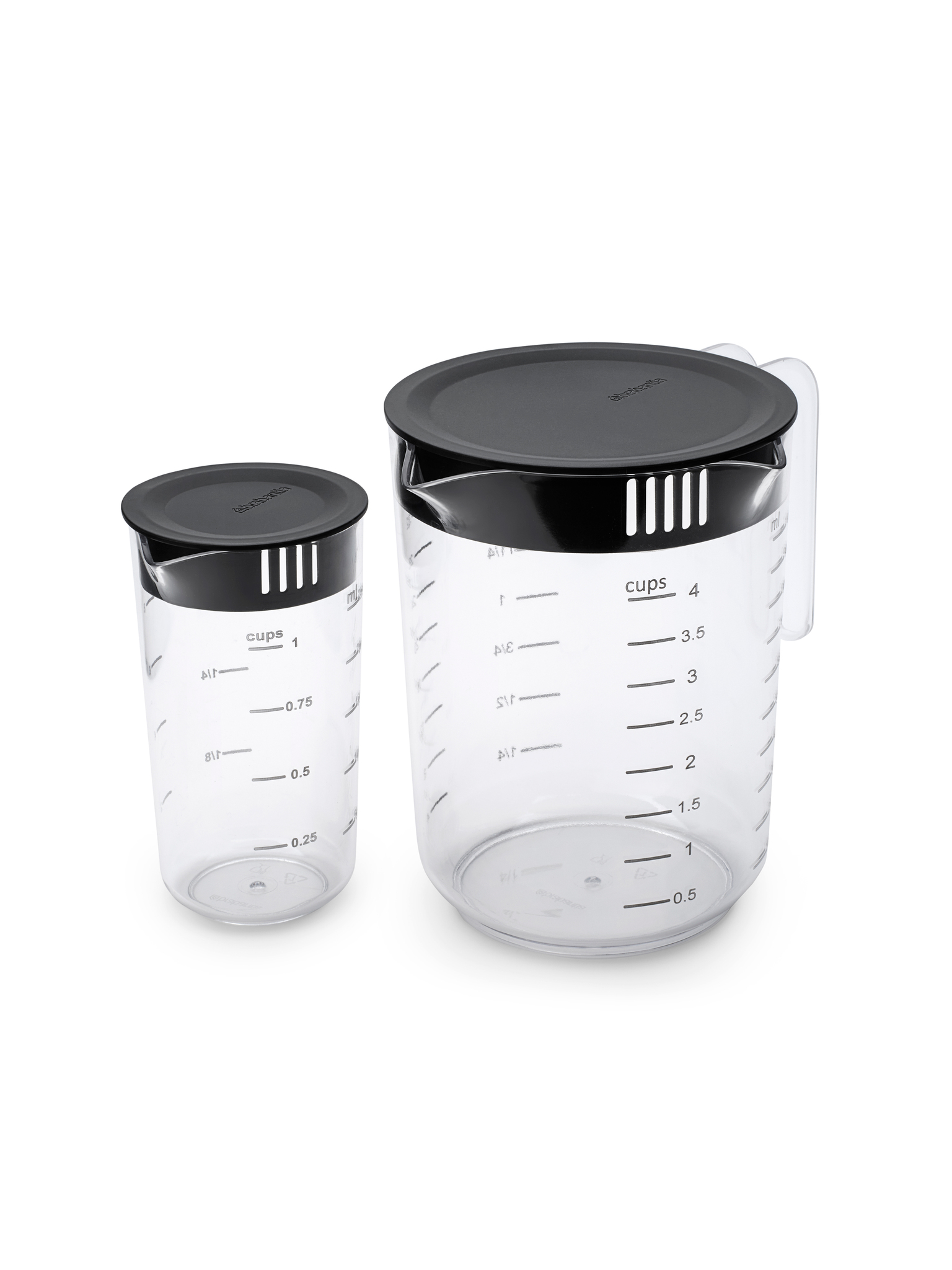 Набор мерных стаканов Tasty+ ( 2 пр.), Прозрачный, арт. 229480 - фото 6