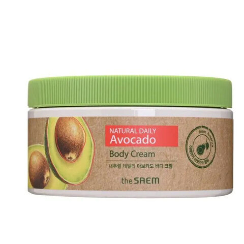 The SAEM Body Cream Natural Daily Avocado 300 ml