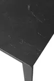 фото 8 Стол CORNER 120 MATT BLACK MARBLE SOLID CERAMIC / BLACK, DISAUR на profcook.ru