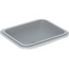 Geberit VariForm Раковина с установкой под столешницу прямоугольной формы, T1=50х40 см, без отв. под смеситель, без отв. перелива