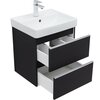Aquanet 337952 Тумба Вега 2.0 50 2 ящ. цв.черный (337952)