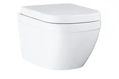 Унитаз подвесной с сиденьем, альпин-белый Grohe Euro Ceramic 39554000