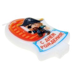 Свеча в торт. Цифра 