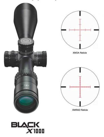 Nikon BLACK X1000 6-24x50SF Matte Illuminated X-MRAD