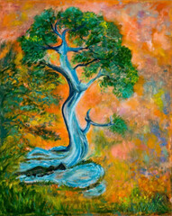 Картина маслом на холсте Вечная женственность, 50*40