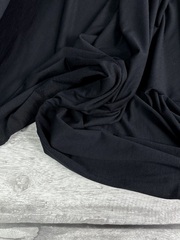 Трикотаж шерстяной тонкий, Черный, Etro, Италия