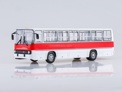 Ikarus-260 city red-white Soviet Bus (SOVA) 1:43