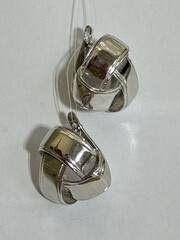 Футура (серьги из серебра)
