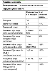 Vitafusion, Мультивитамины для женщин без сахара, ягодное ассорти, 90 жевательных таблеток