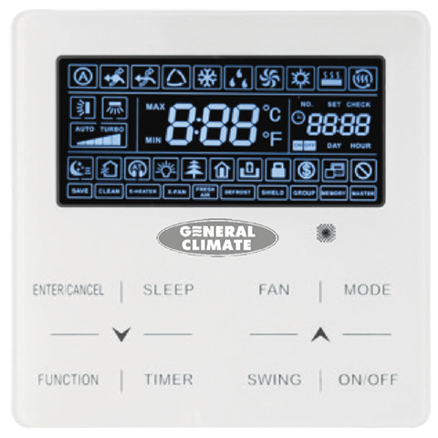 Проводной пульт General Climate GC-WR01SA