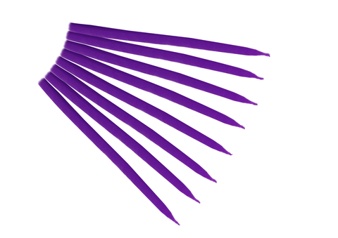 Свеча маканая фиолетовая