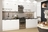Модульный кухонный гарнитур «Дуся» 3400 (белый бриллиант), ЛДСП, ДСВ Мебель